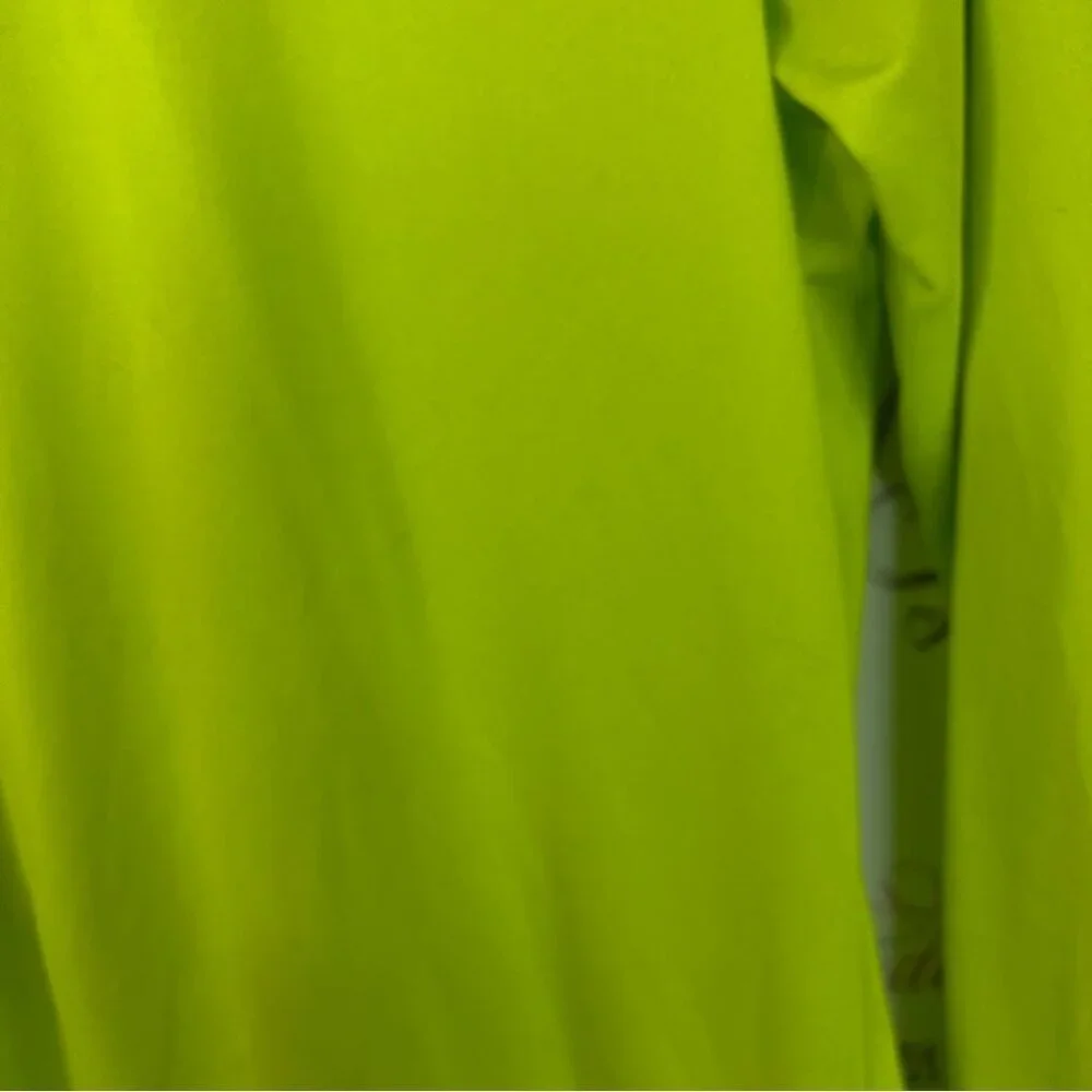 Spyder long sleeve graphic surf sand sun h2p Neon Green Performance Top